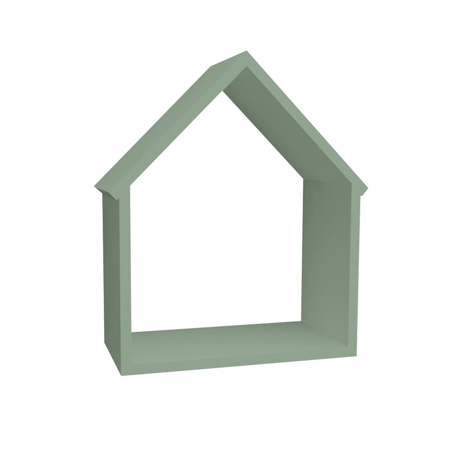 Nicho Casinha Viena Verde Jardim