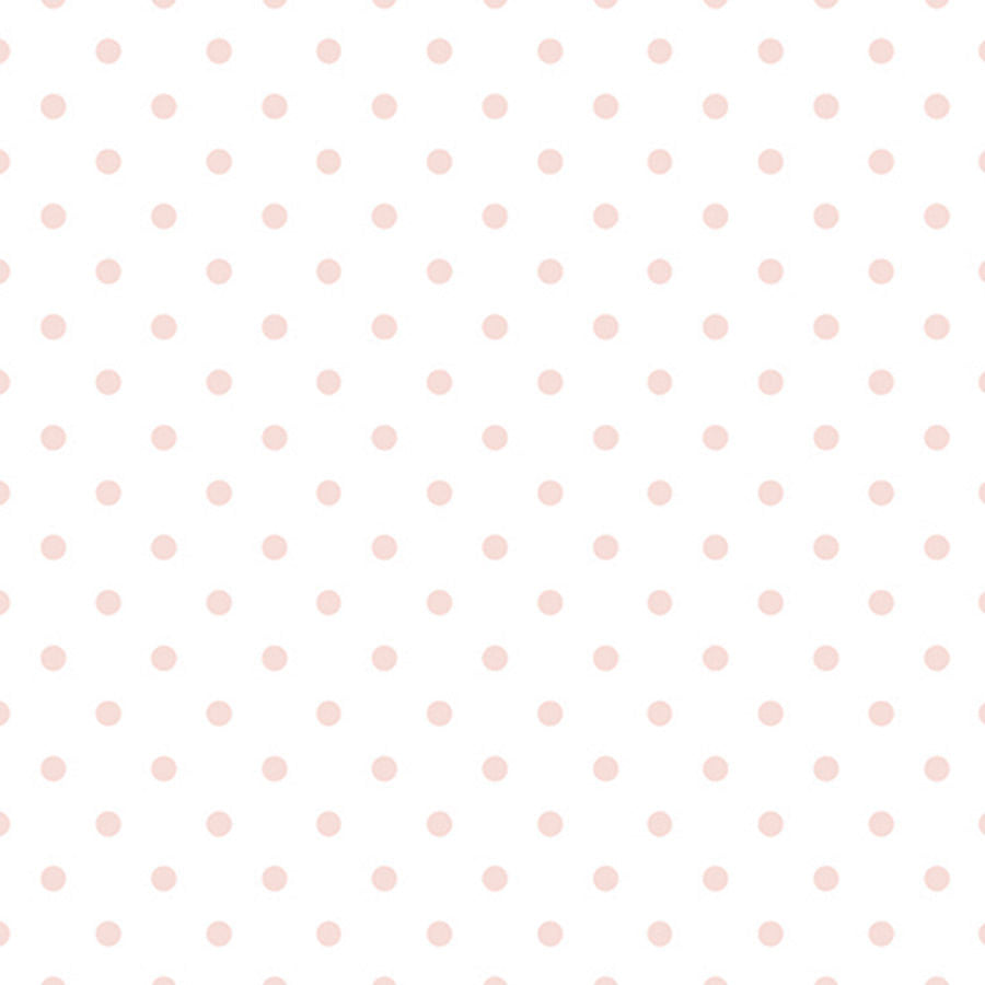 Papel de Parede Infantil Poá Rosa