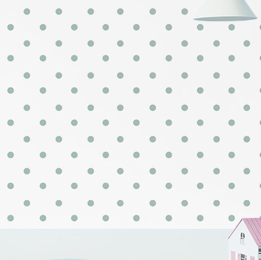 Papel de Parede Infantil Poá Malva