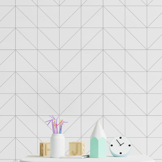 Papel de Parede Infantil Zigue-Zague