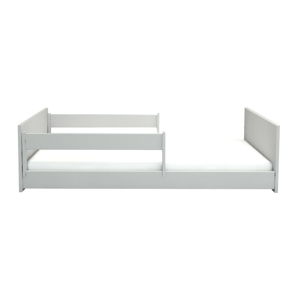 Cama Solteiro Up 2 em 1 Cinza Harbor