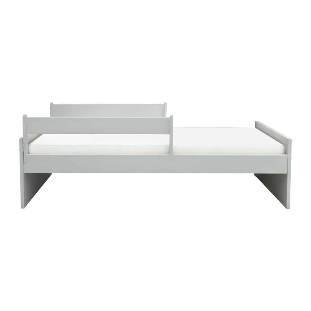 Cama Solteiro Up 2 em 1 Cinza Harbor