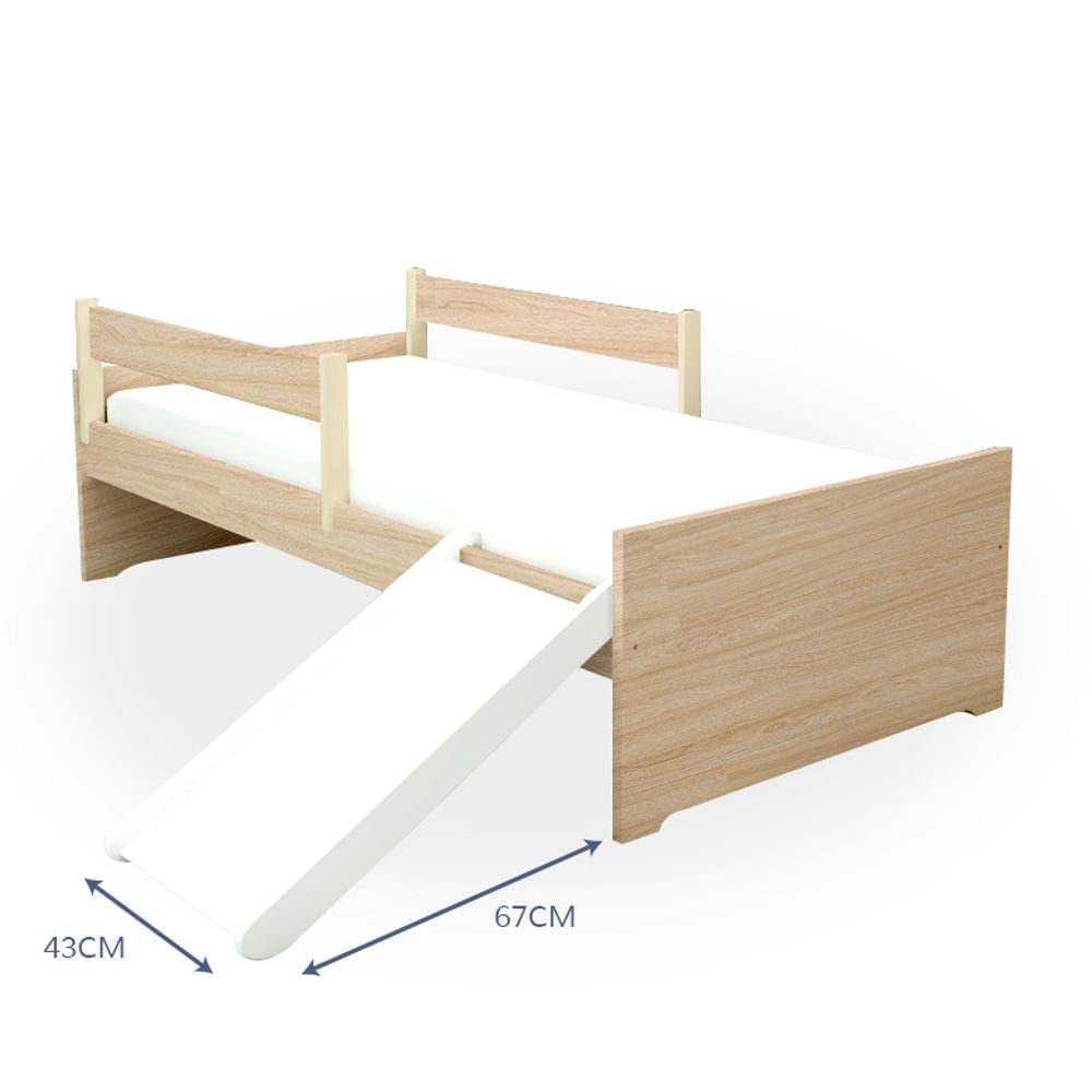 Escorregador para Cama UP e Haus Nature Branco