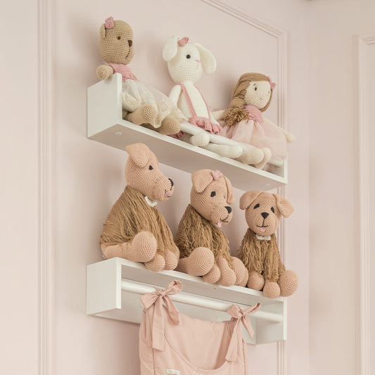 Prateleira de Livro Up 60cm Branca