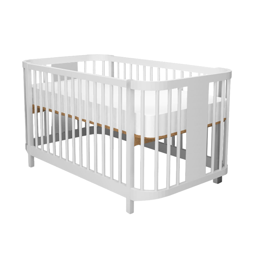 Berço Raika 3 em 1 - Branco