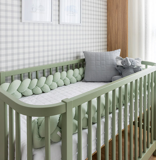 Berço Raika 3 em 1 - Verde Jardim