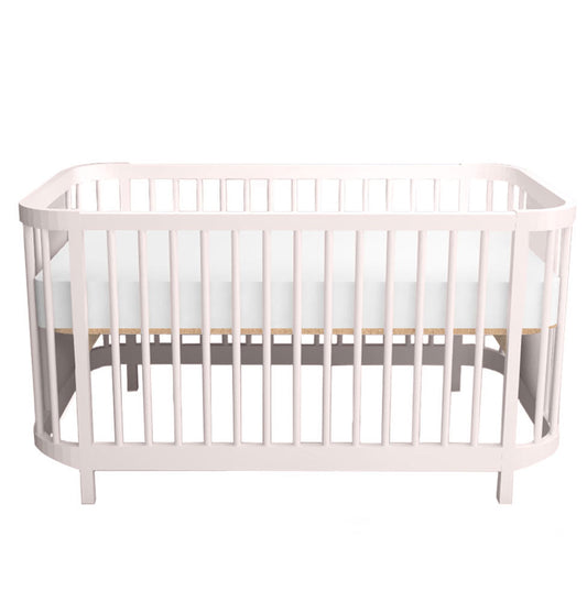 Berço Raika 3 em 1 - Rosa Claro