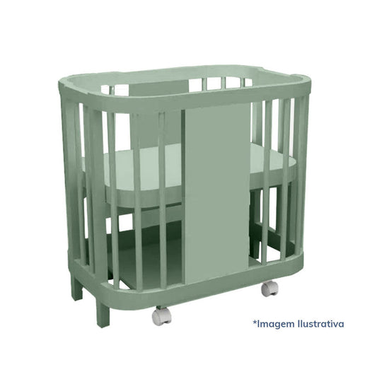 Kit de Transformação para Mini Berço Raika Verde Jardim Old