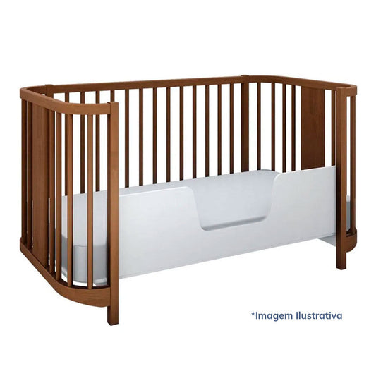 Meia Grade de Transformação para Mini Cama Raika - Branco
