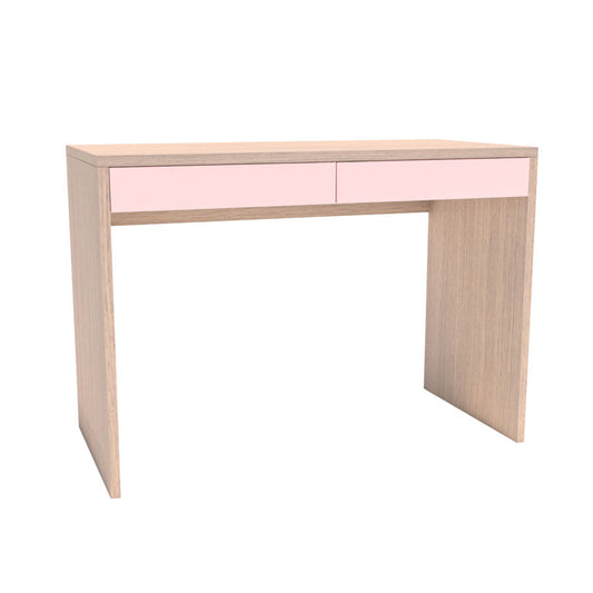 Escrivaninha Up Carvalho 2 Gavetas Rosa