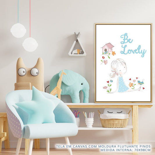 Quadro Infantil Lolla Be Lovely Tifany