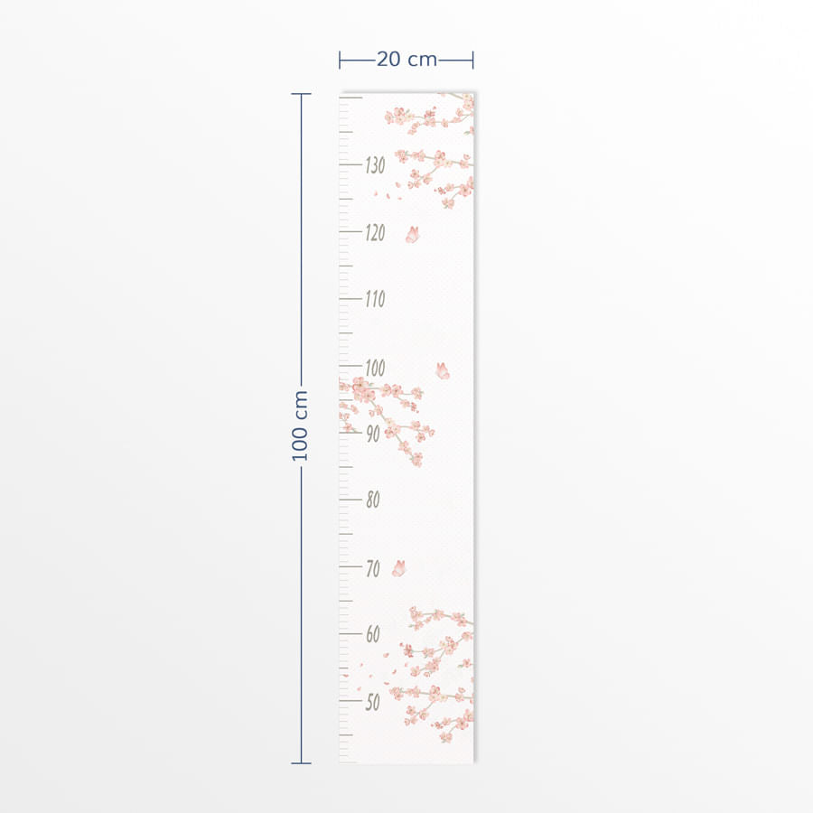 Régua de Crescimento Floral Raika Rose