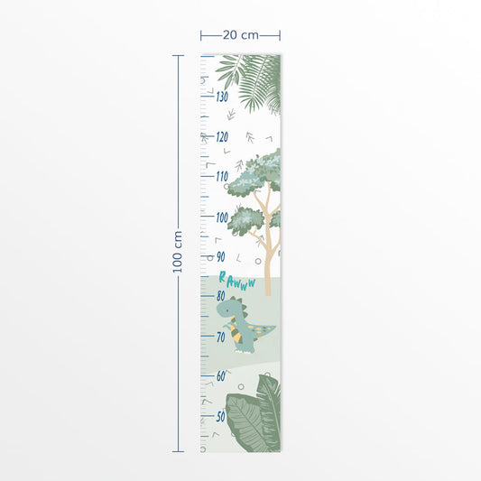 Régua de Crescimento Dino Colors