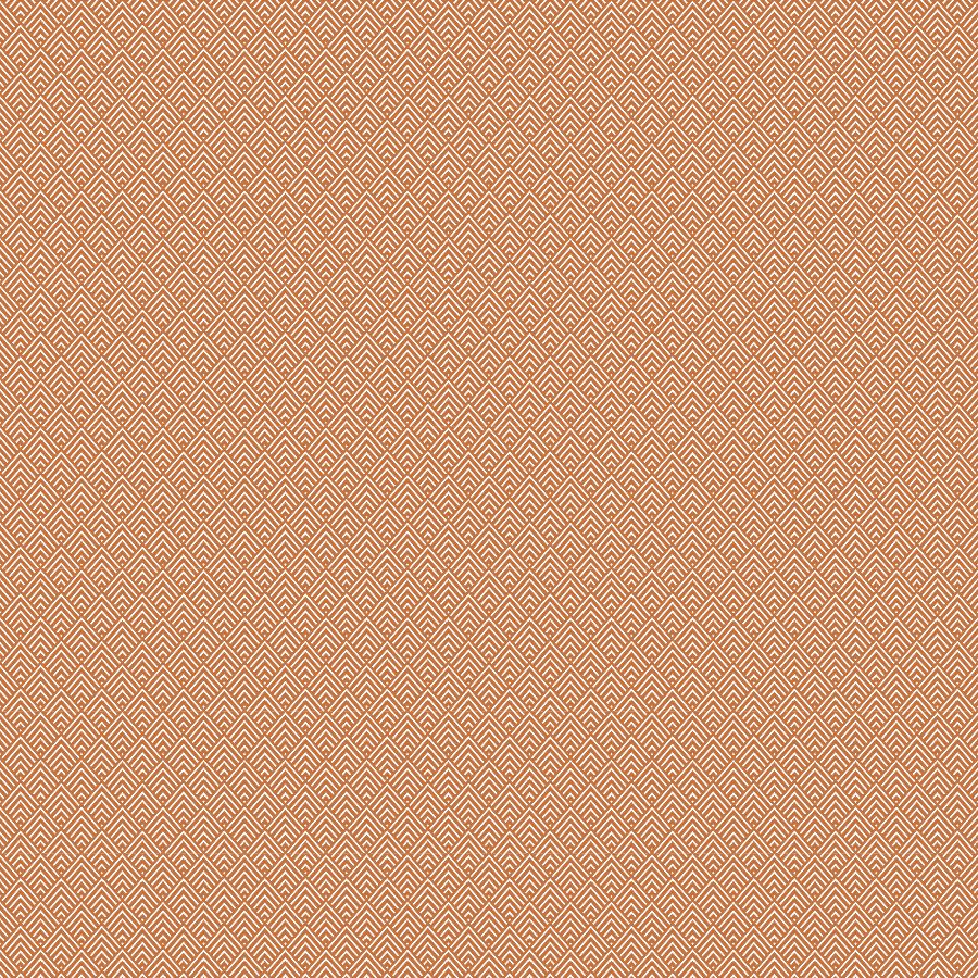 Papel de Parede Escama Losango Cobre