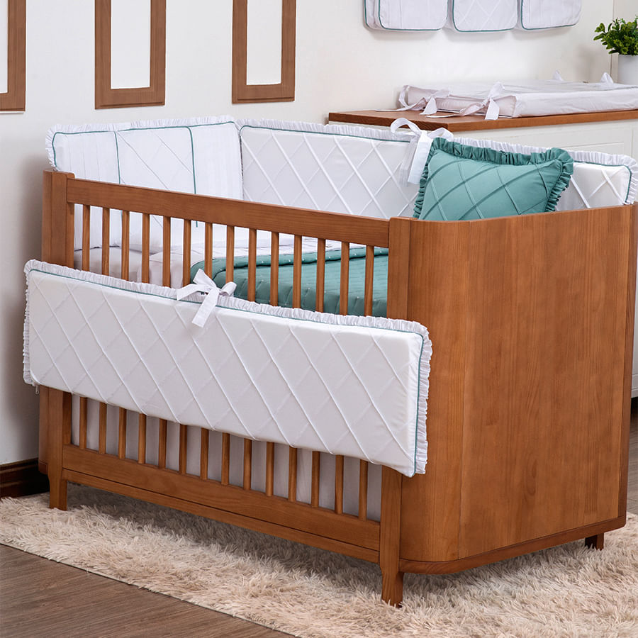 Kit Berço Losangos - 8 Peças