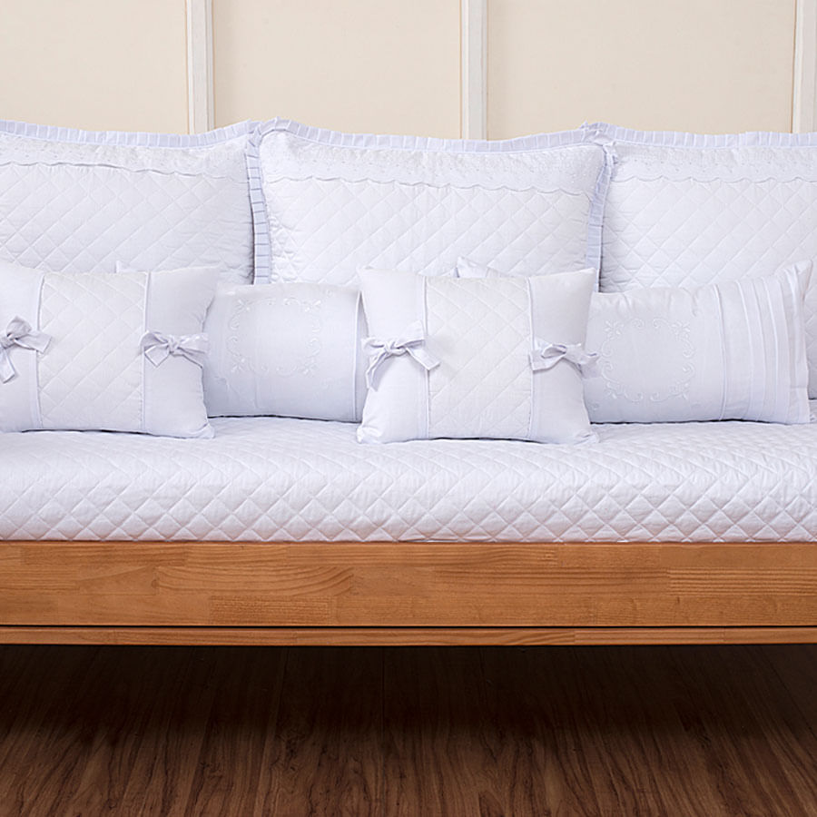 Kit Cama Classic Branco - 8 Peças