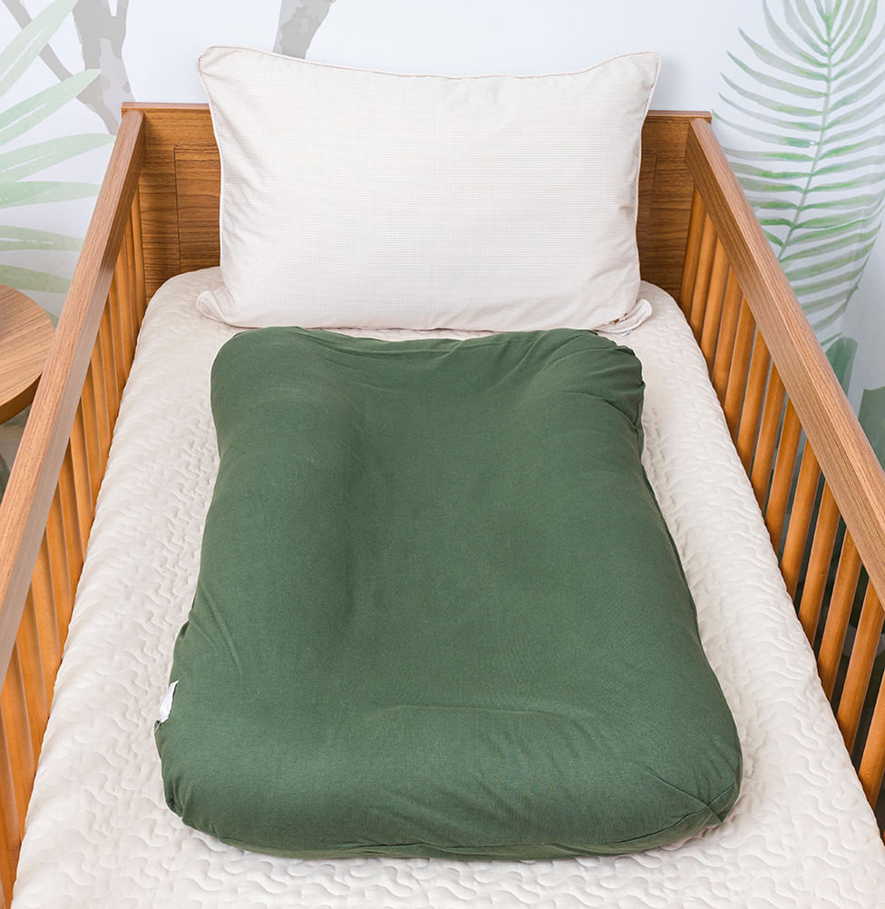 Ninho Fluffy Com Capa - Verde Militar