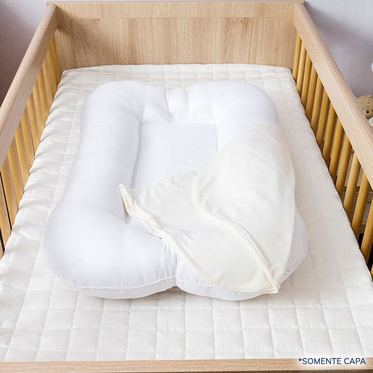 Capa de Ninho Fluffy Pérola