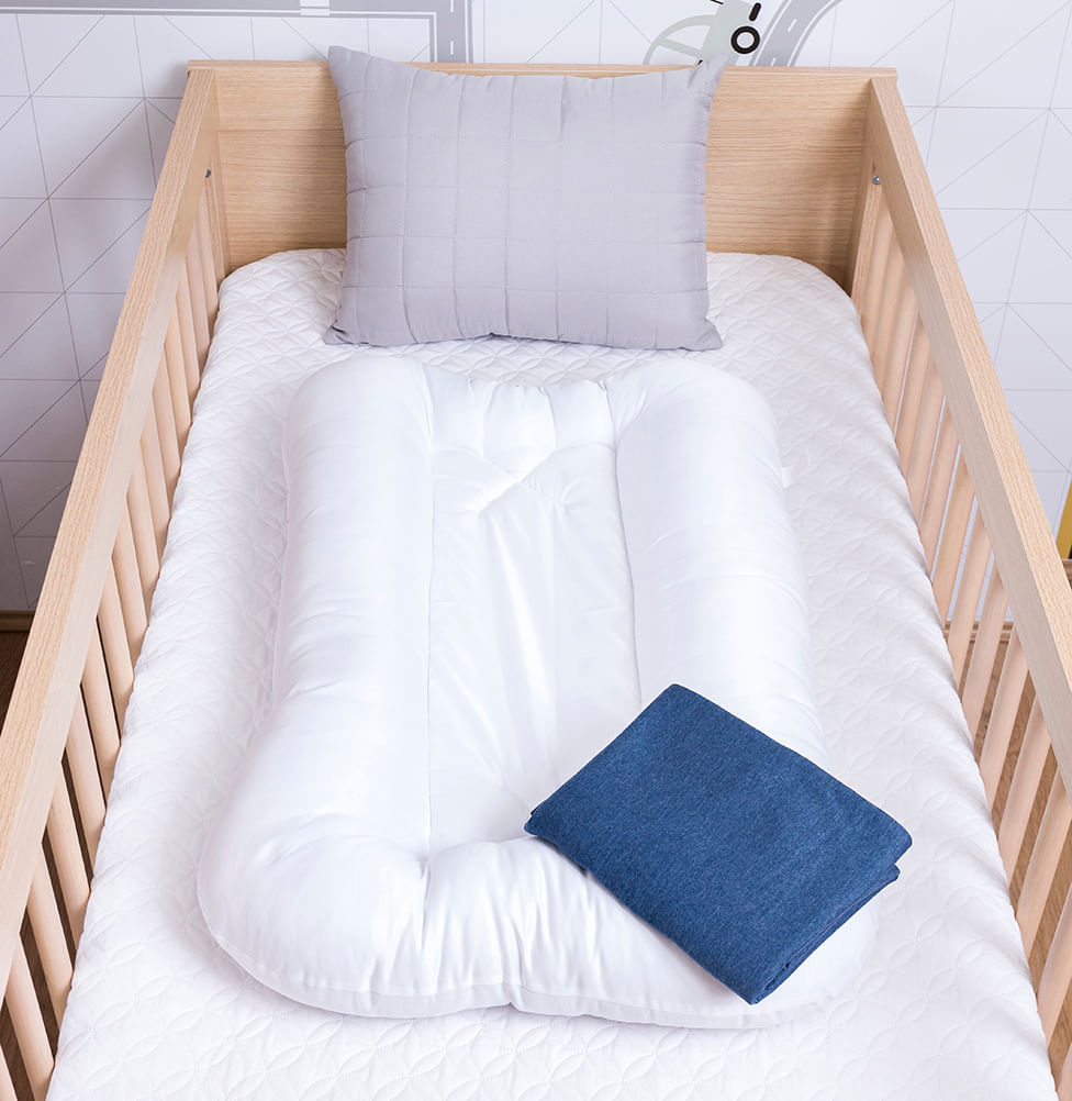 Capa de Ninho Fluffy - Marinho