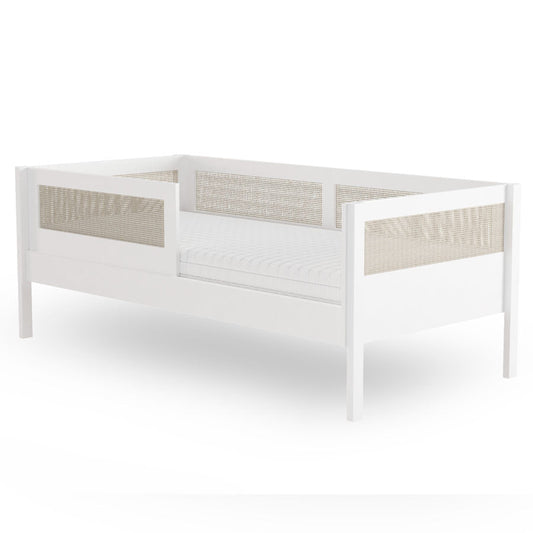 Cama Sofá Haus Nature Com Palha - Branco
