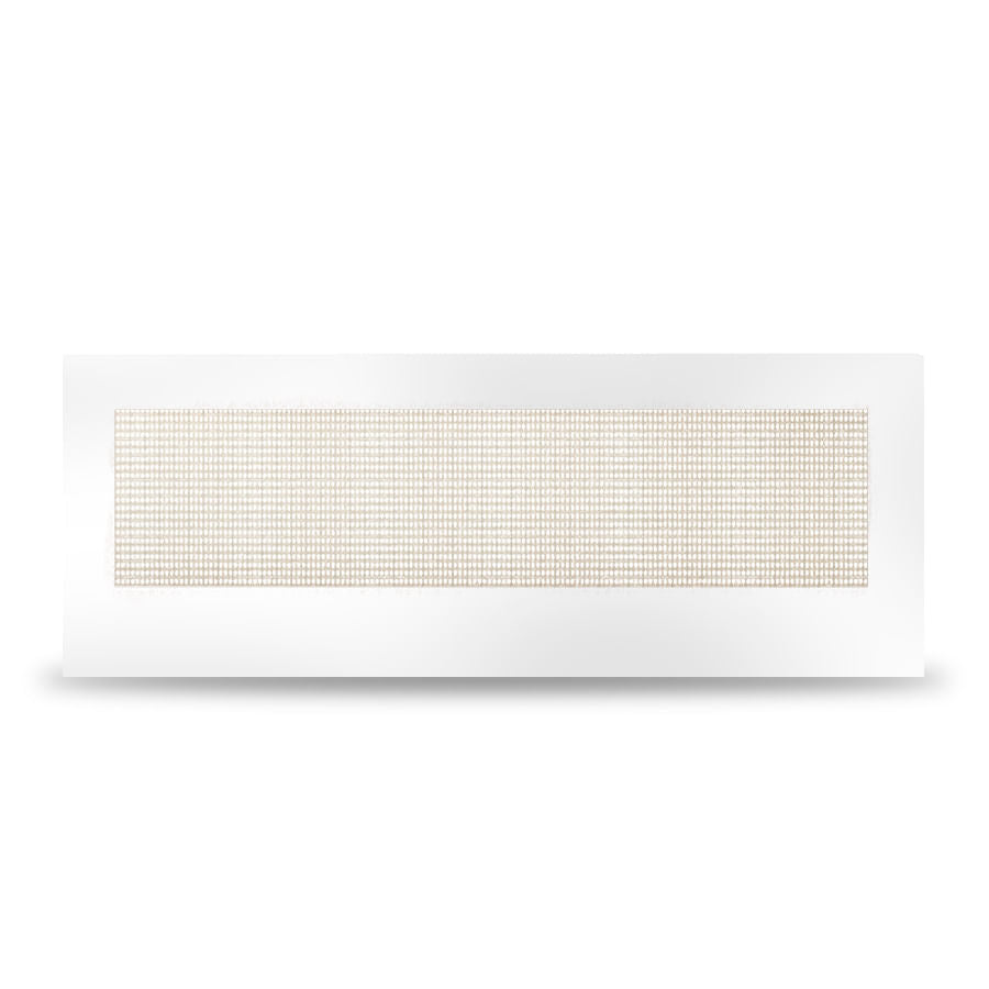 Grade Frontal Para Cama Haus Nature Com Palha - Branco