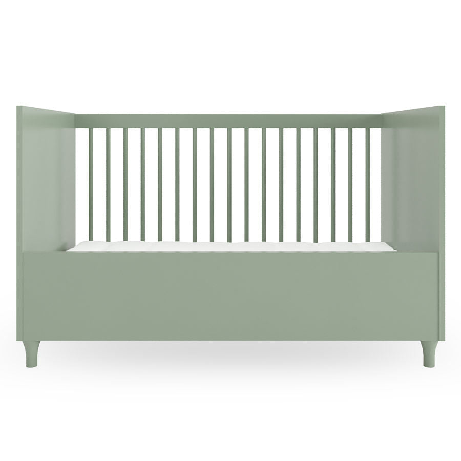 Grade Frontal de Transformação Para Mini Cama Haus Nature Com Palha - Verde Jardim