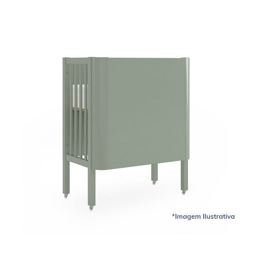 Kit de Transformação Para Mini Berço Nord Verde Jardim Old