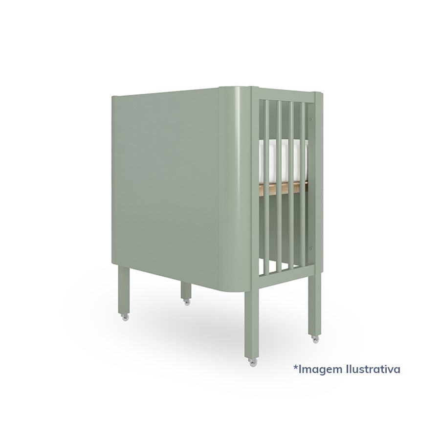 Kit de Transformação Para Mini Berço Nord Verde Jardim Old