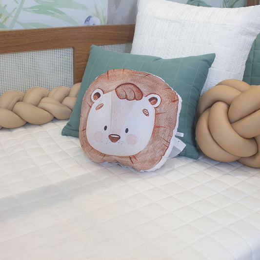 Almofada Infantil Formato Leão