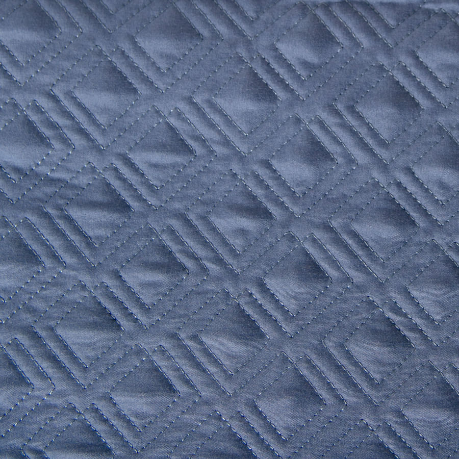 Almofada de Amamentação Losango - Azul Jeans