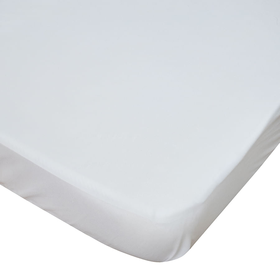 Lençol de Berço Corrente 3 Peças - Branco