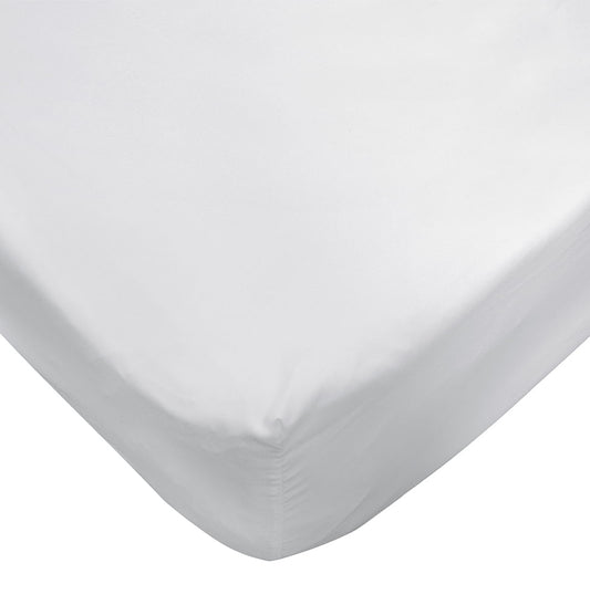 Lençol de Solteiro Basic Com Elástico - Branco