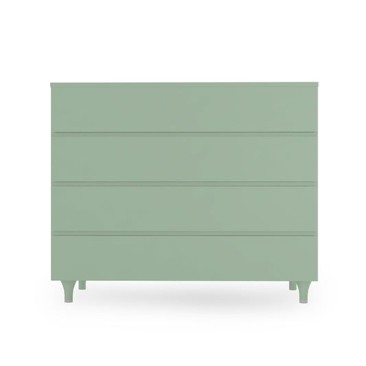 Cômoda de Bebê Haus Nature 4 Gavetas 110Cm - Verde Jardim