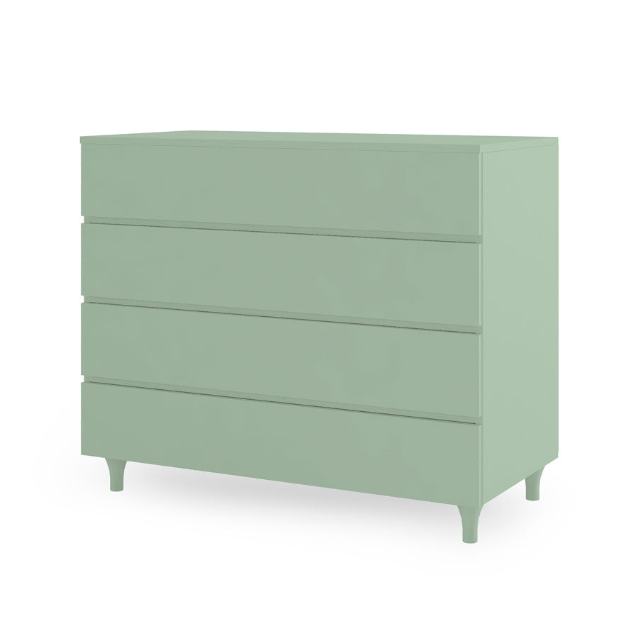 Cômoda de Bebê Haus Nature 4 Gavetas 110Cm - Verde Jardim