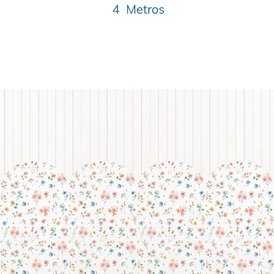 Papel de Parede Floral Paris Tiffany - Mural