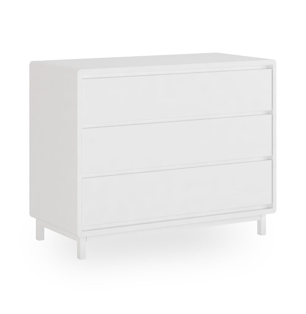 Cômoda de Bebê Nord 3 Gavetas - Branco
