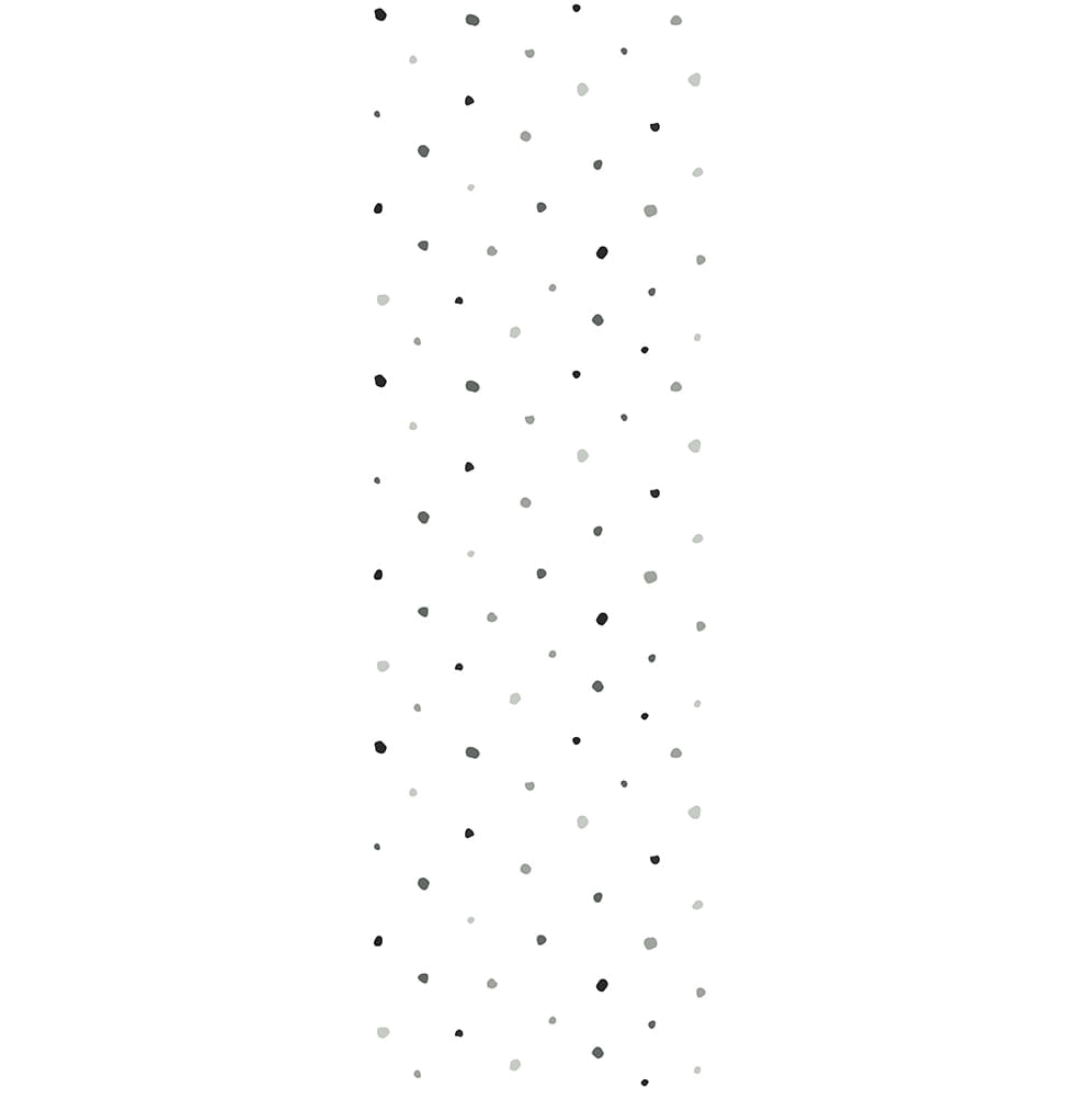 Papel de Parede Infantil Mancha Preto e Cinza