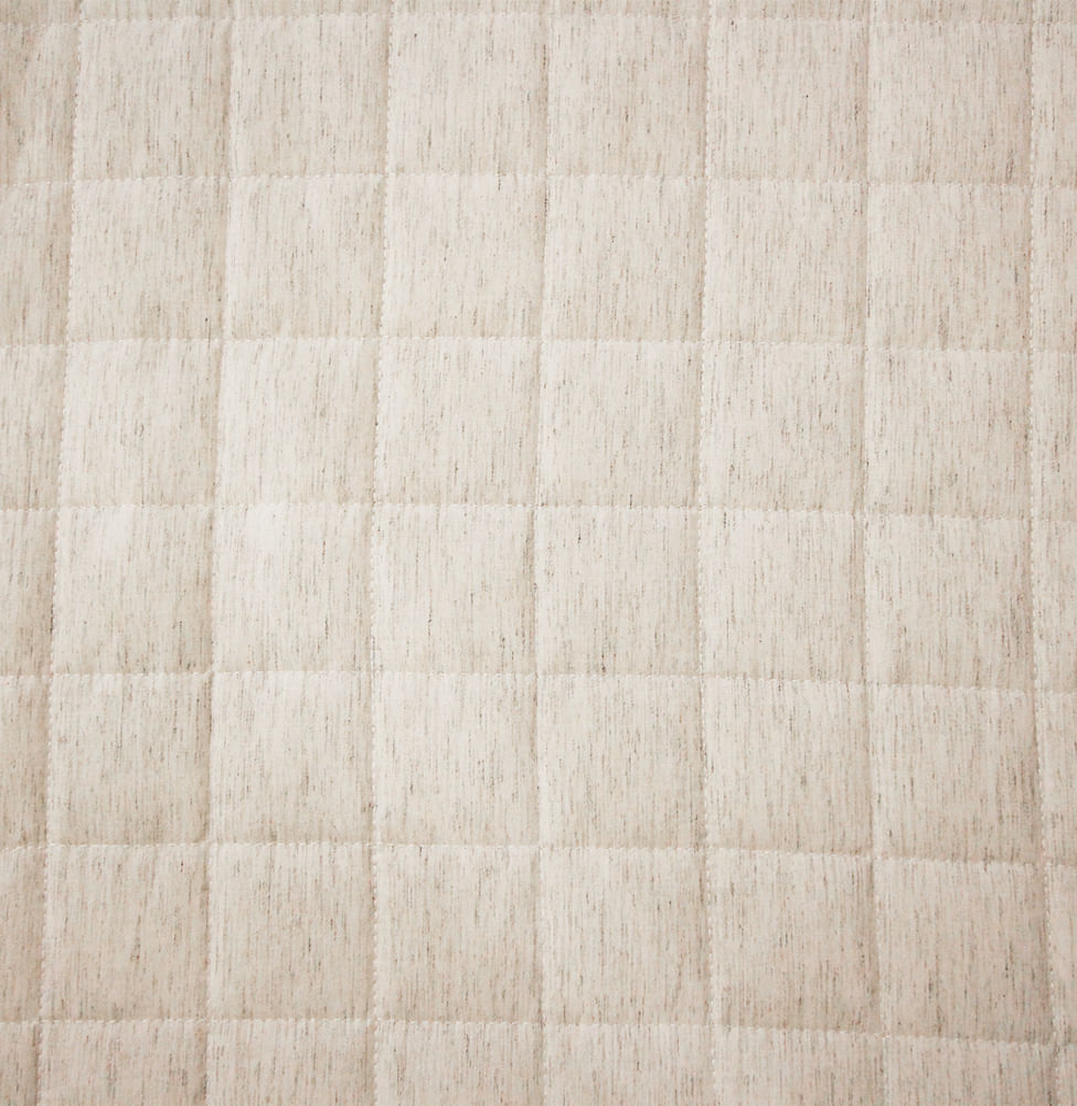 Colcha Com Elástico Para Berço Quadradinho - Linho