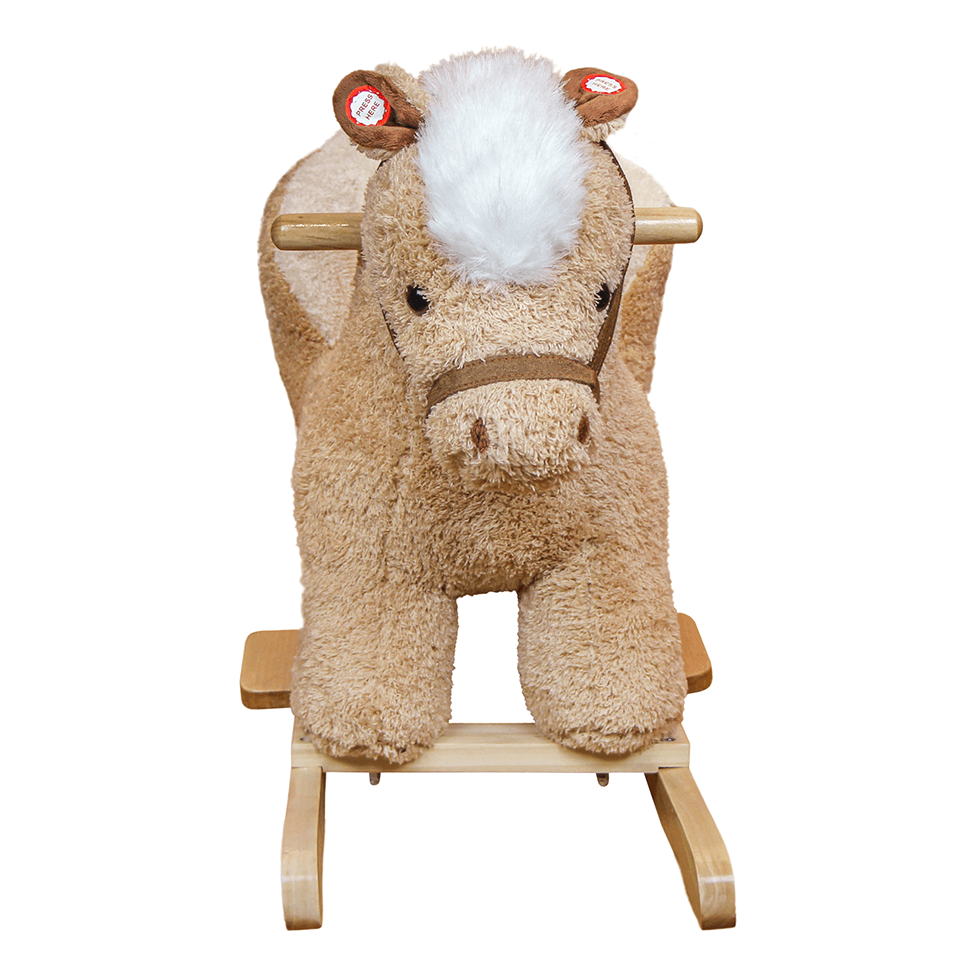 Cavalo de Balanço Musical com Assento