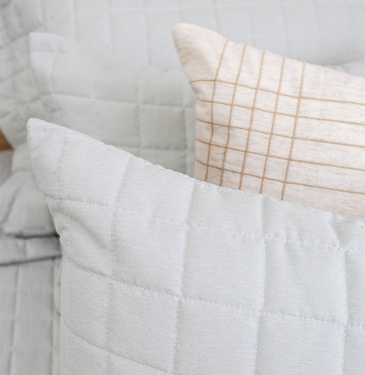 Capa de Almofada Quadradinho Chambre 50x50cm - Verde Mescla