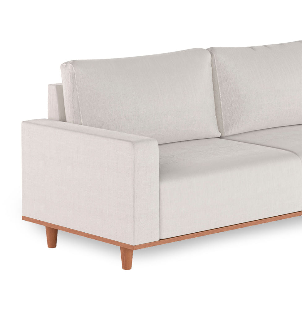 Sofá West 2,10m - Bege