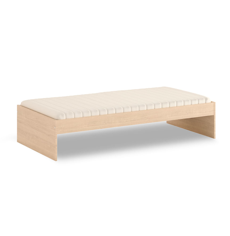 Cama Solteiro Turca Slim - Carvalho