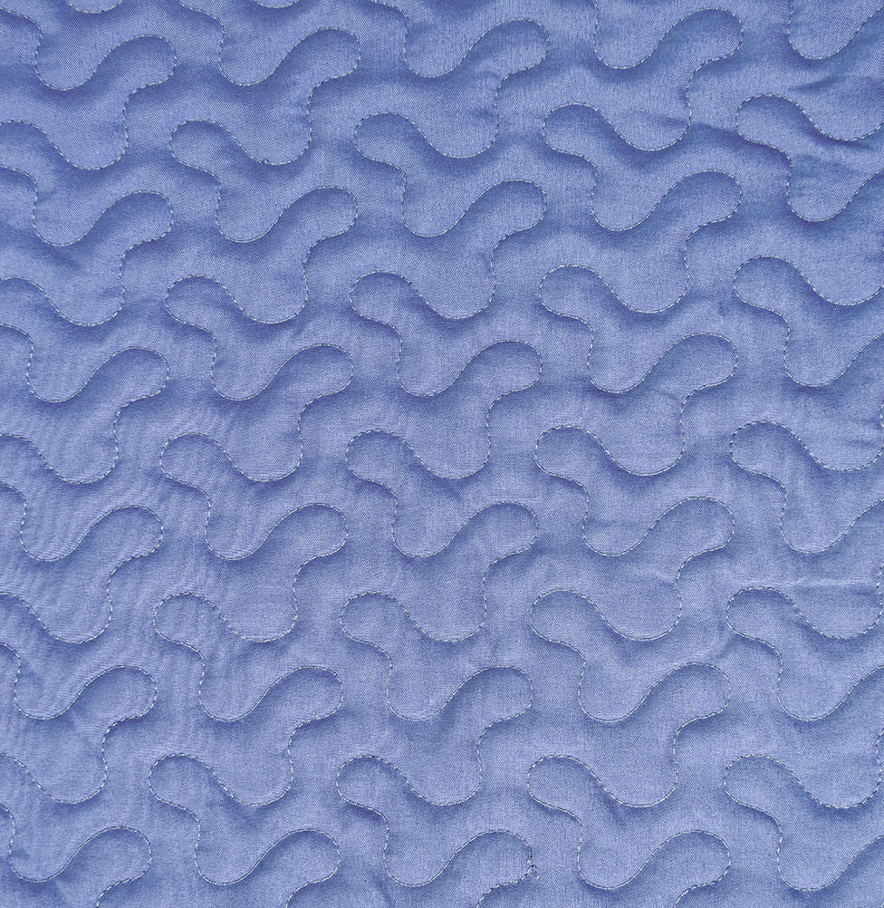 Kit Colcha Infinity 2 Peças - Azul Jeans