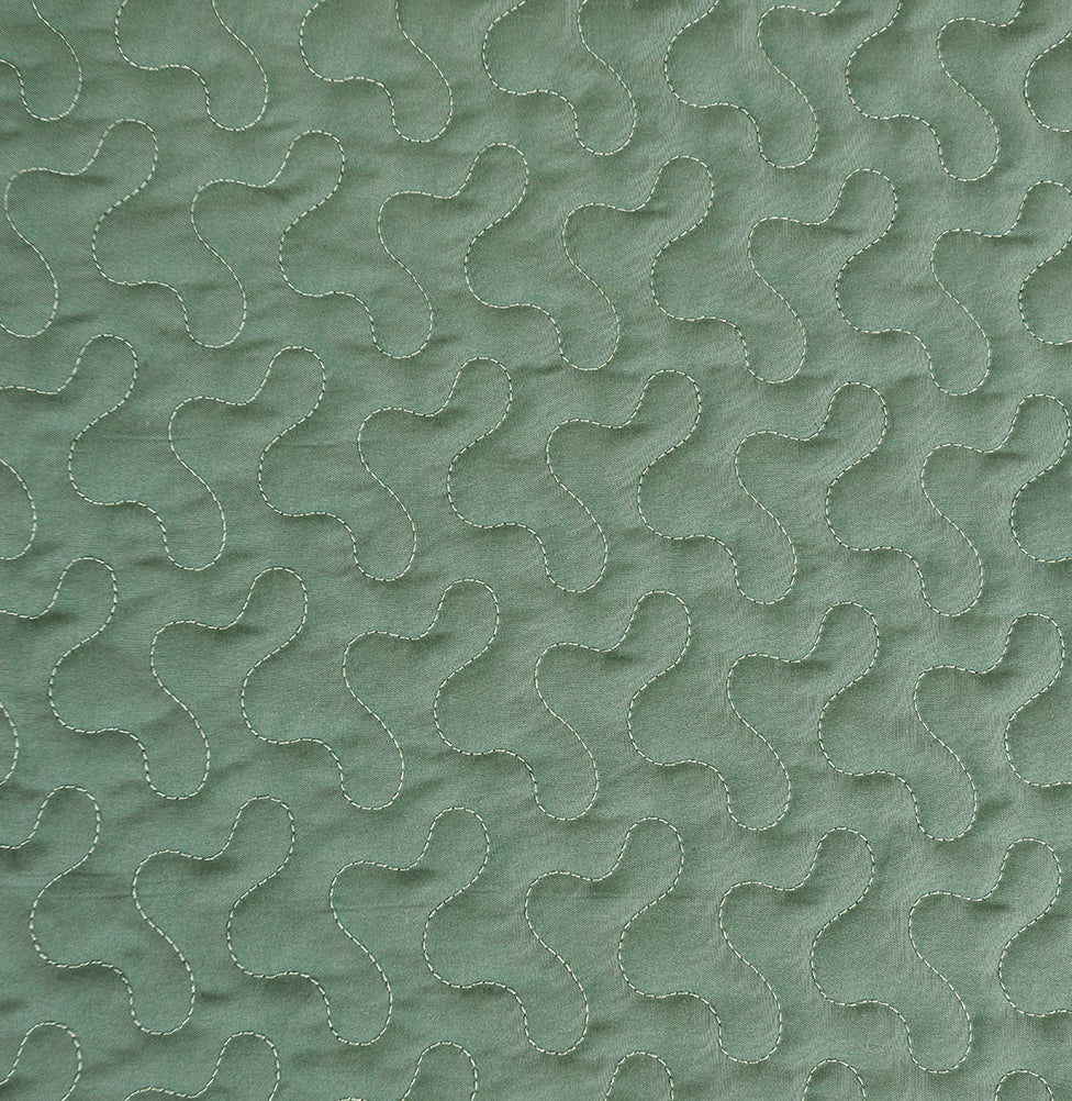 Porta Travesseiro Solteiro Infinity - Verde Seco