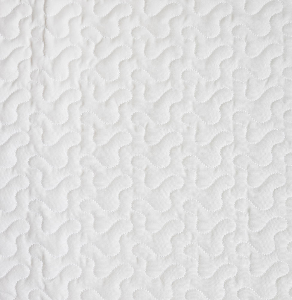 Colcha Com Elástico Para Berço Infinity - Branco