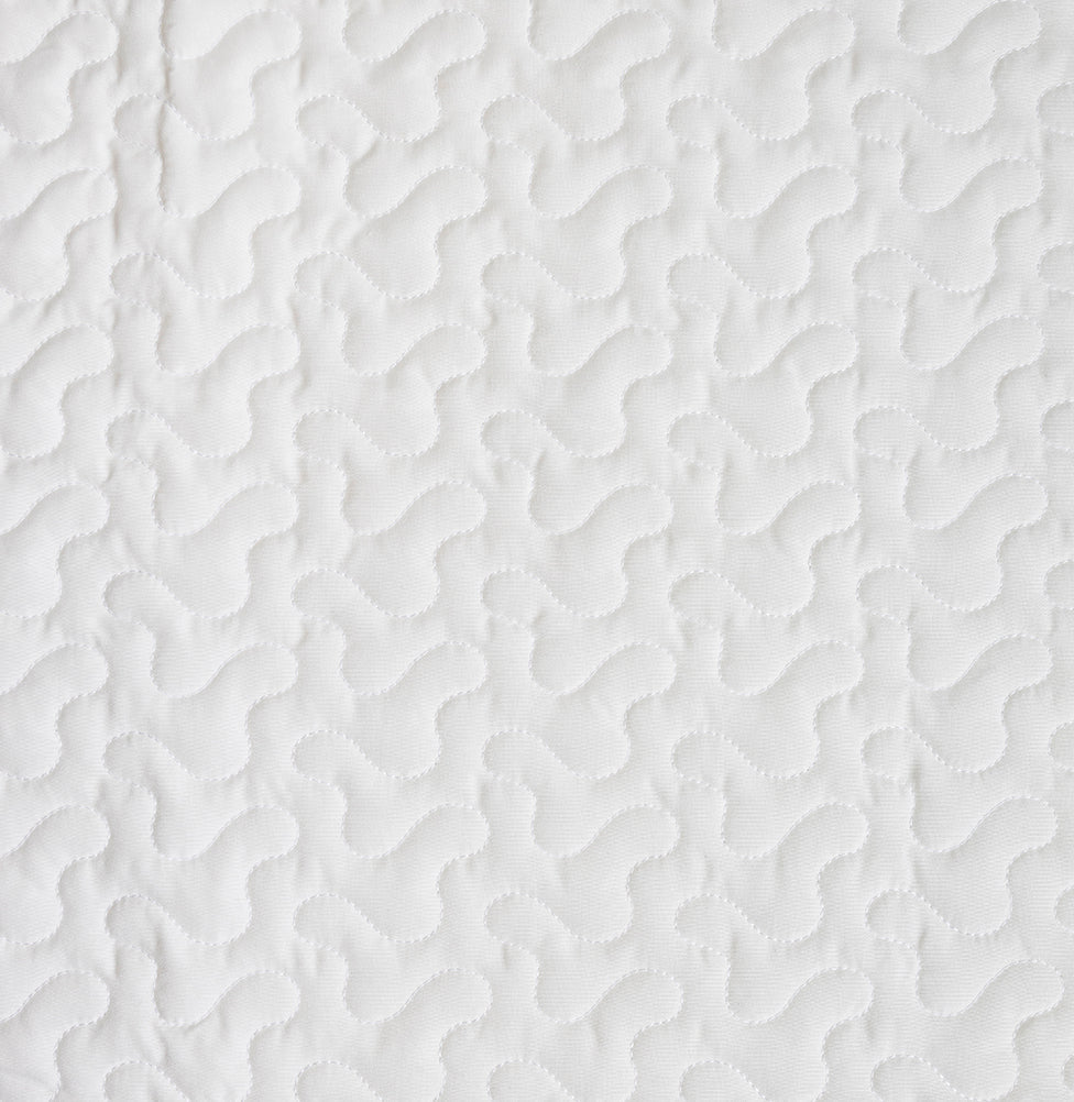 Colcha Com Elástico Para Berço Infinity - Branco