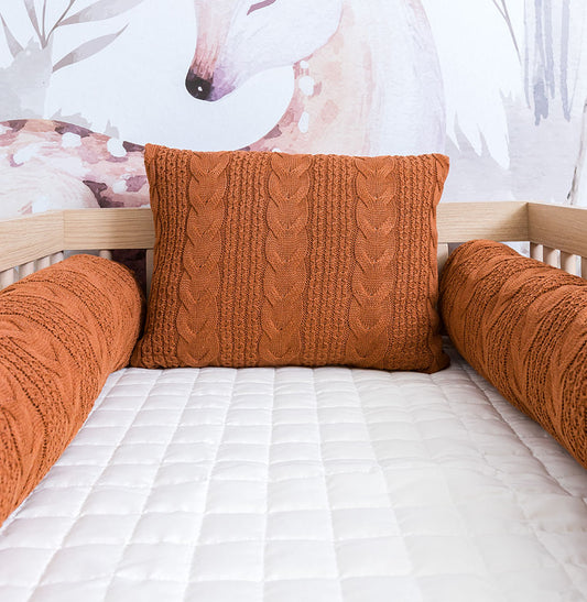 Almofada Tricot Dalia 40x30cm - Cobre