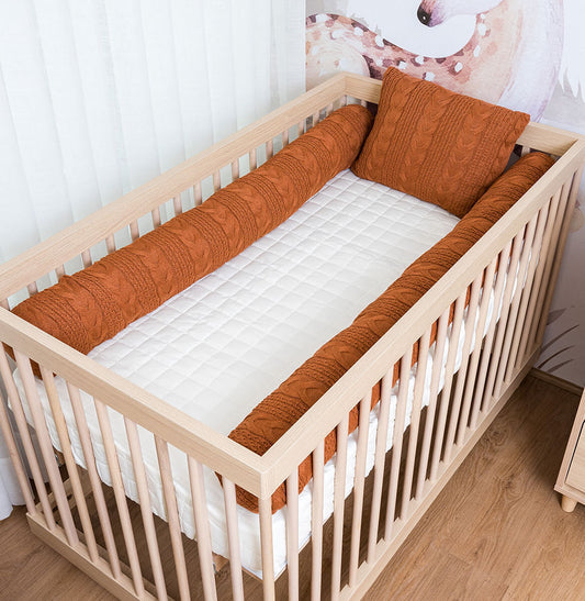 Kit 2 Rolos de Berço Tricot Dalia 1,30m - Cobre