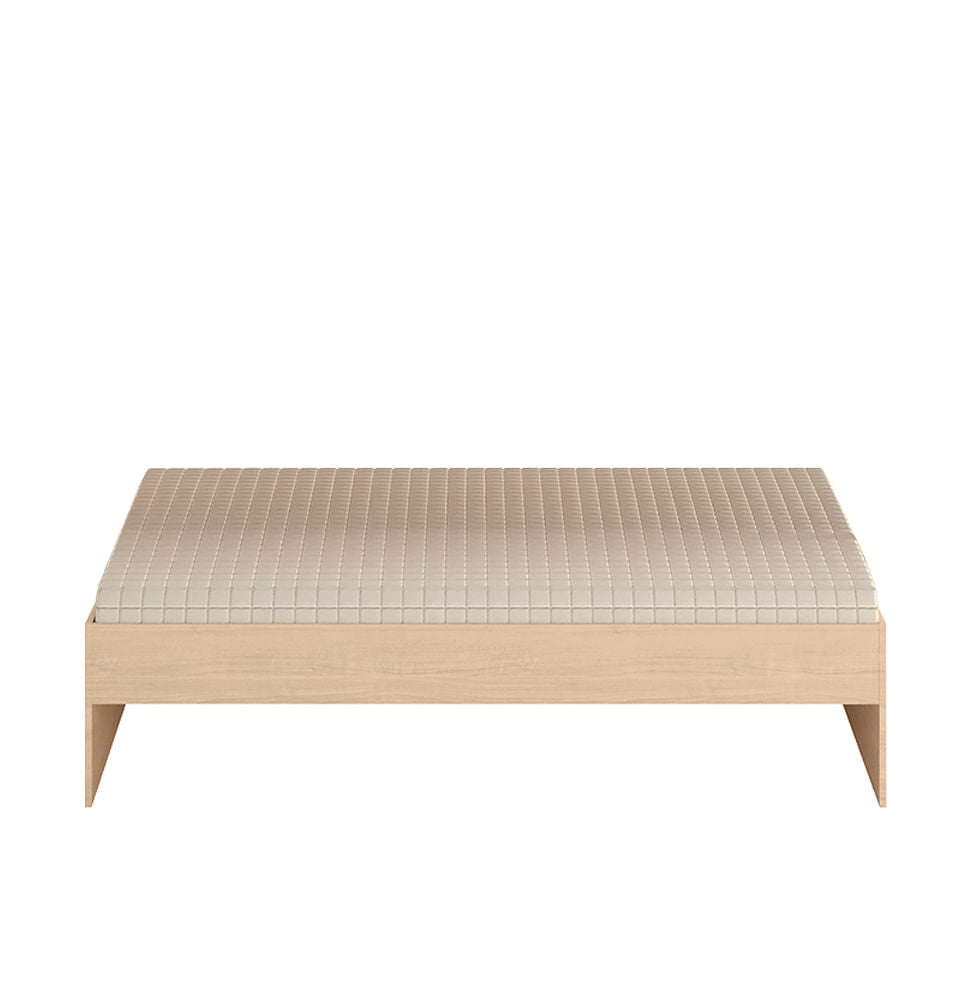 Cama Casal Turca Slim - Carvalho
