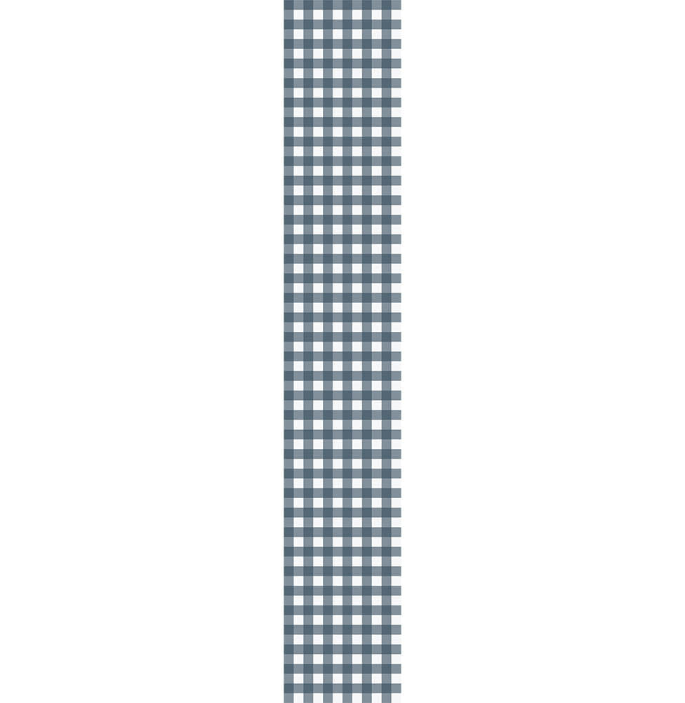 Papel de Parede Xadrez Marinho